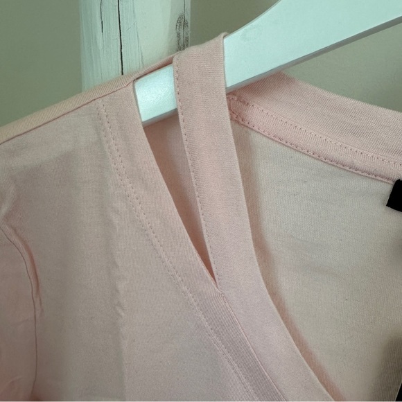 RDI Pink Scoop Neck Short Sleeve Tee Size Large - Picture 4 of 8